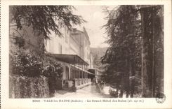 CPA Valleys les Bains the large hotel of the baths