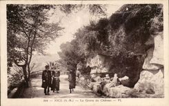 Nettes CPA die Hohle des Schlosses