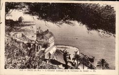 Nettes CPA das Lessage Treppenhaus und die Terrasse der Sonne