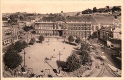 Belgie Belgium Liege CPA Places St lambert the palate of the princes bishops