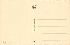 Belgie Belgium Liege CPA the perron