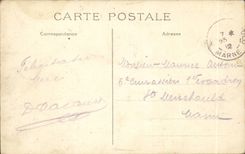 Paris CPA View of Invalides and bridge Alexandre III