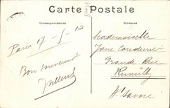 Paris CPA Arc de Triomphe of Etoile