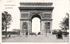Paris CPA Arc de Triomphe of Etoile