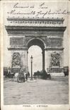 Paris CPA Arc de Triomphe of Etoile