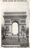Paris CPA Arc de Triomphe of Etoile (Bernard Decaux Avenue of Clichy)