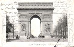 Paris CPA Arc de Triomphe of Etoile