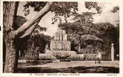 Toulon - War memorial - 1914 1915 - CPA