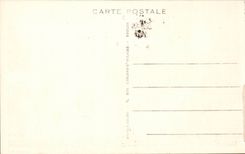 Toulon - the Public garden Albert I and Train station - CPA