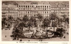 Toulon - Place of Freedom - CPA