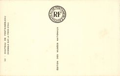 Fontainebleau - the Castle - Together on the Water Part - CPA