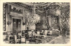 Fontainebleau - the Castle - Room of Marie Antoinette - CPA