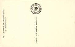 Fontainebleau - the Castle - the Pond of Carps - CPA