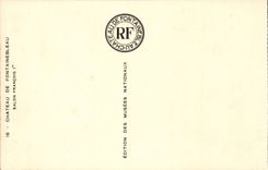 Fontainebleau - the Castle - Living room François I - CPA