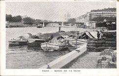 Paris - 1 - Bords de la Seine - CPA 