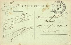 Paris - 8 - Train station St Lazare - Court of Le Havre - CPA