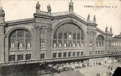 Paris - 10 - Station of North - CPA