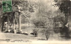 Paris - 8 - the Park Heap - CPA