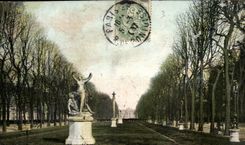 Paris - Avenue of the Luxembourg observatory - CPA