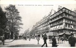 Paris - 2 - Poissonniere Boulevard - View - CPA