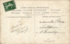 imagination - baby in rosy tennis shoe - CPA