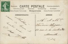Fantaisie - Couple - Happy Couple with flowers - CPA