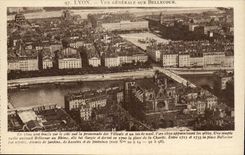 Lyon - Ansicht uber Bellecour - CPA