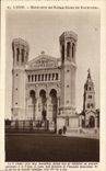 Lyon - Basilika von Notre Dame de Fourviere - CPA
