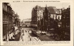 Lyon - Kirche Saint Bonaventure - Ort von Cordeliers - CPA