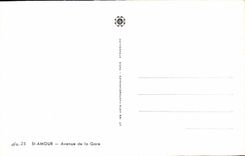 St Love - Avenue of the Station - CPA