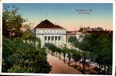 Strasbourg - Strassburg - Stadt Theater CPA