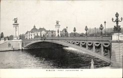 Paris - 7 - Bridge Alexandre III - CPA