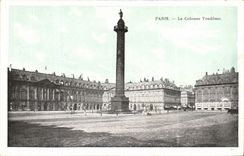 Paris - 1 - La Colonne Vendome - CPA 