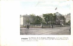 Paris - 7 - the Palate of the Legion of Honor - CPA