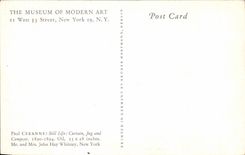 Arts - Tableaux - Etas Unis - USA - New York Museaum of Modern Art - Paul Cezanne CPA 