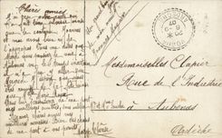 Fantasy - Children - Little Girl with Pearl Chocker - CPA