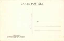 Lourdes - the Basilica - Mountain of the Martyrdom - CPA