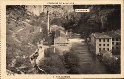 Vaucluse - the Fountain - the Source - View - CPA