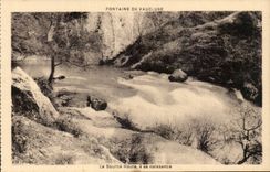 Vaucluse - the High Source - has its birth - CPA