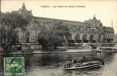 Paris - 13 - La Gare du Quai d'Orsay - CPA 
