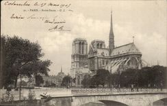 Paris - 4 - Notre Dame - CPA 