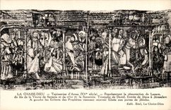 The Chair God CPA Tapestries of Arras Representing the resurrection of Lazare