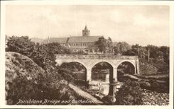 Great BRitain Dunblane CPA Bridge on cathedral