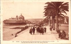 Nizza CPA der Weg der Vereinigten Staaten und des Gaumens des Piers