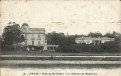 Paris CPA Bois de Boulogne Le chateau de Bagatelle