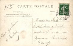 Paris CPA Trocadero Frontage