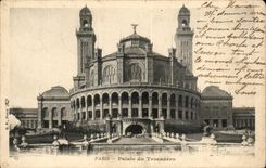 Paris CPA Palate of Trocadero