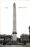 Paris CPA Obelisque de Louqsor