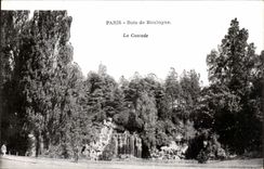 Paris CPA Bois de Boulogne la cascade