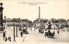 Paris CPA Place de la Concorde 